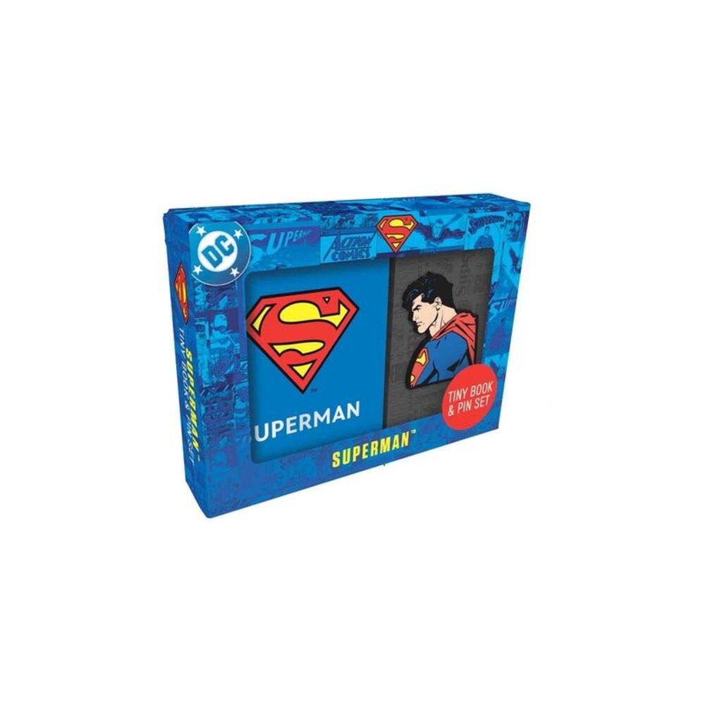 DC Comics: Superman Tiny Book and Pin Set -- Insight Editions